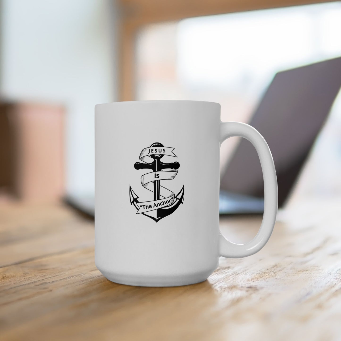 Jesus is The Anchor Mug | Christian Coffee & Tea Mug