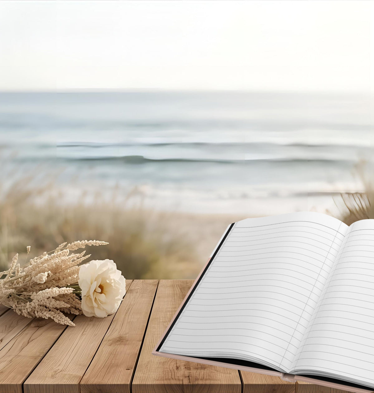 Faith Over Fear Hardcover Journal | Inspirational Christian Notebook