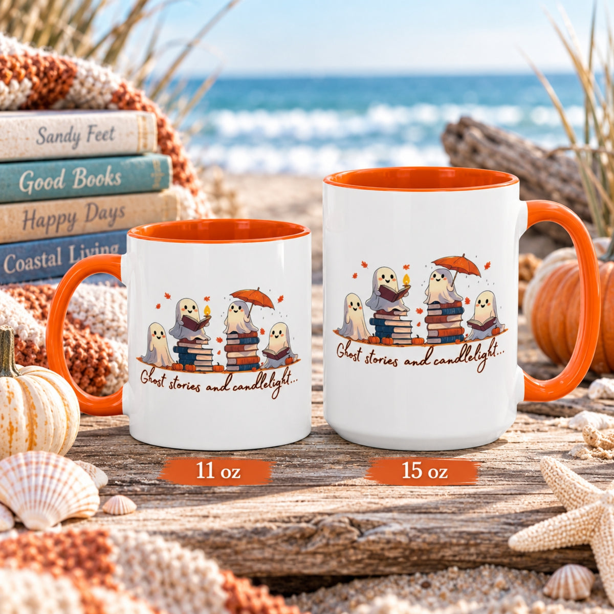 Ghost Stories & Candlelight Halloween Mug | 11oz & 15oz
