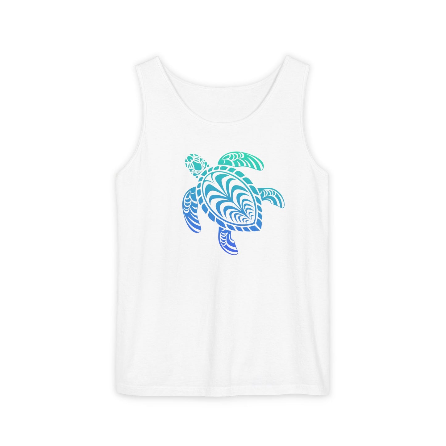 Tribal Sea Turtle Tank Top | Ocean Beach Cover-Up