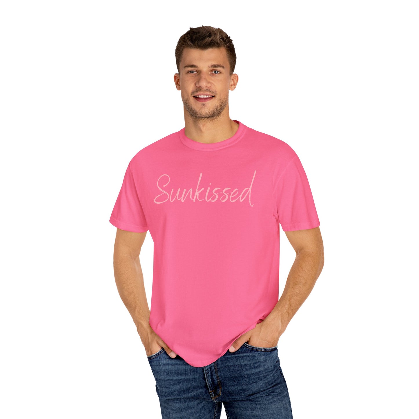 Sunkissed Comfort Colors T-Shirt for her - Perfect for Summer Vibes - Cute Summer Vacation Tee Shirt - Beach - Coastal - Summer fun - Pool