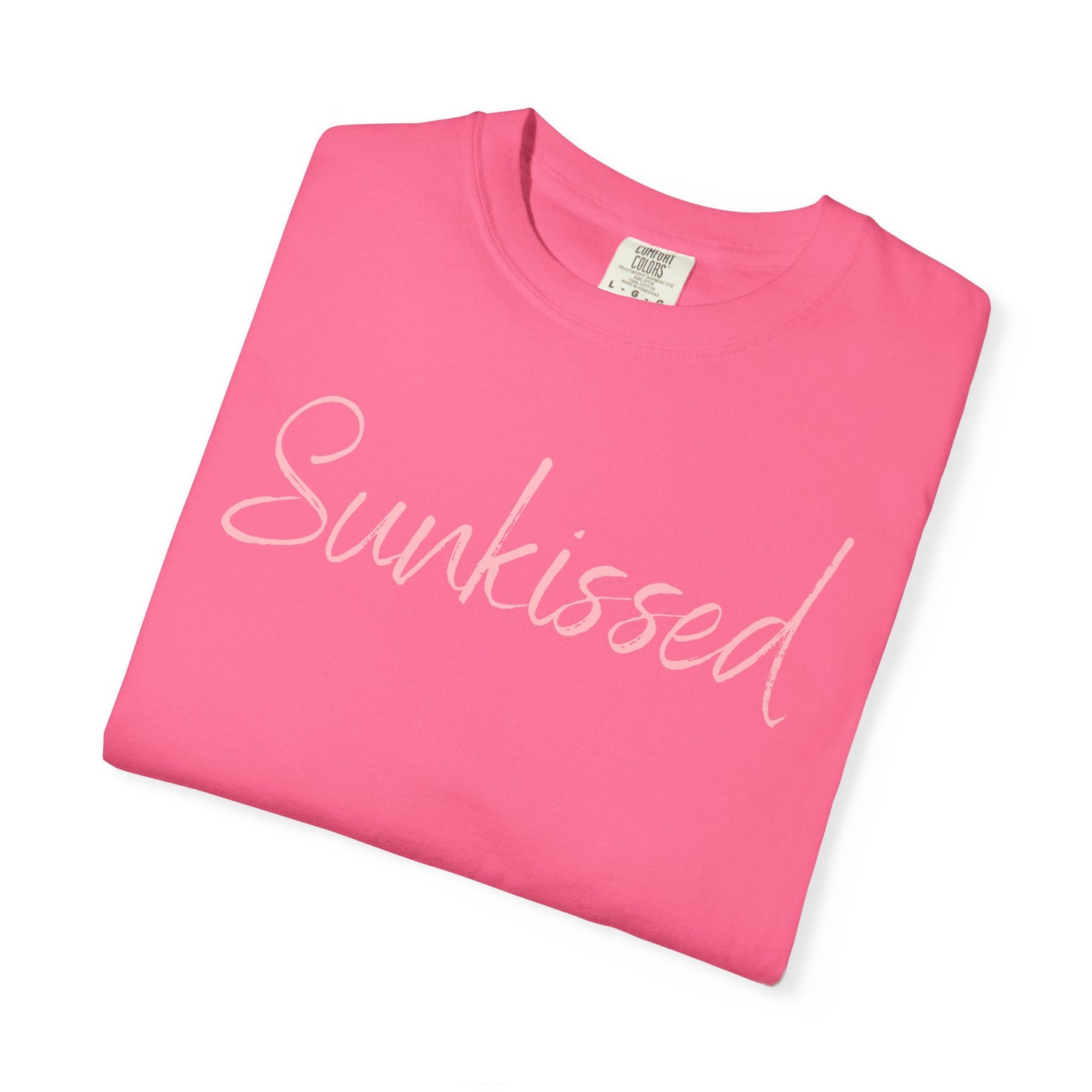 Sunkissed Comfort Colors T-Shirt for her - Perfect for Summer Vibes - Cute Summer Vacation Tee Shirt - Beach - Coastal - Summer fun - Pool
