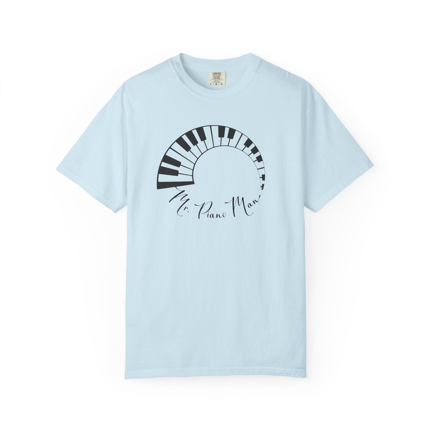 Musical Mr. Piano Man Tee | Comfort Colors Music Lover Shirt