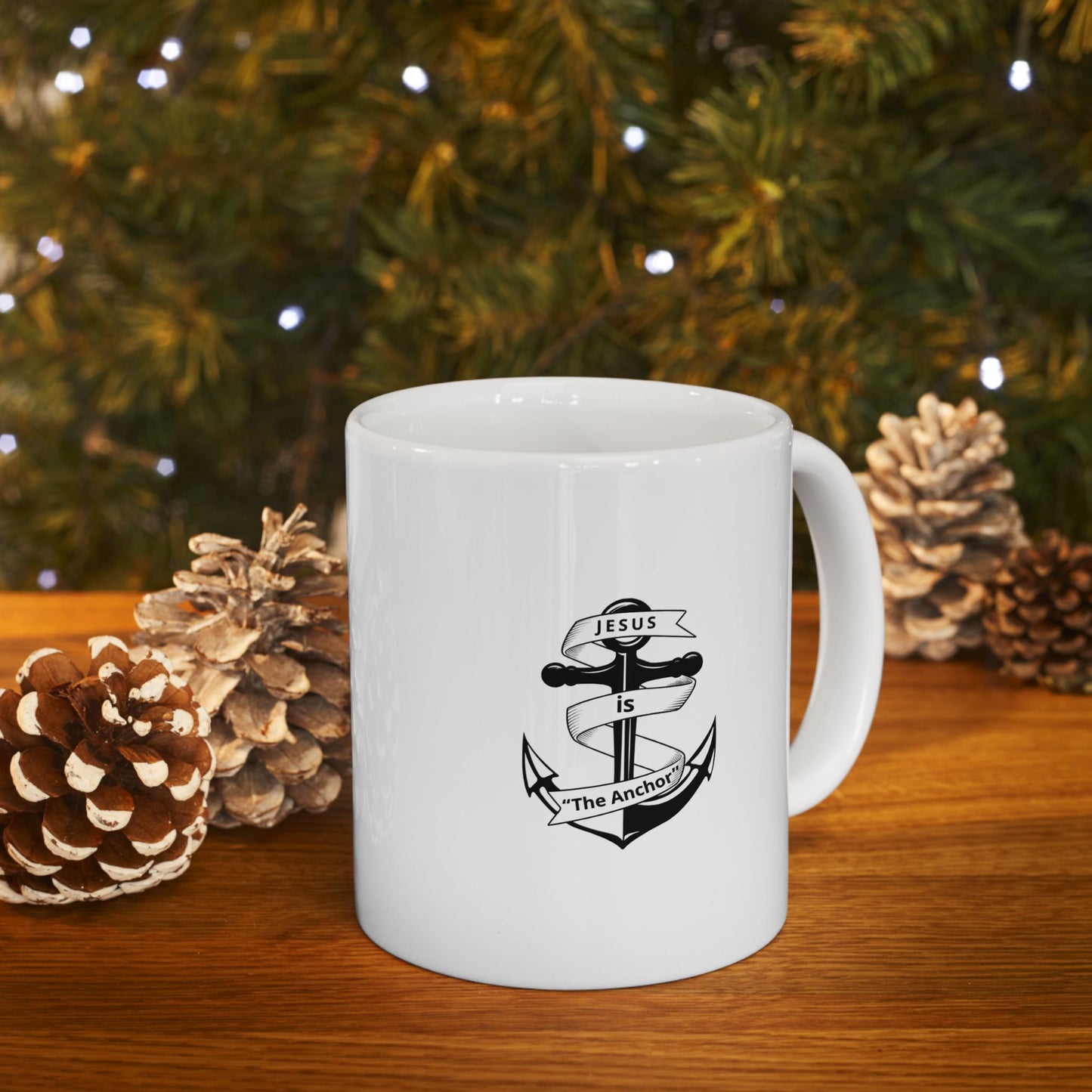 Jesus is The Anchor Mug | Christian Coffee & Tea Mug