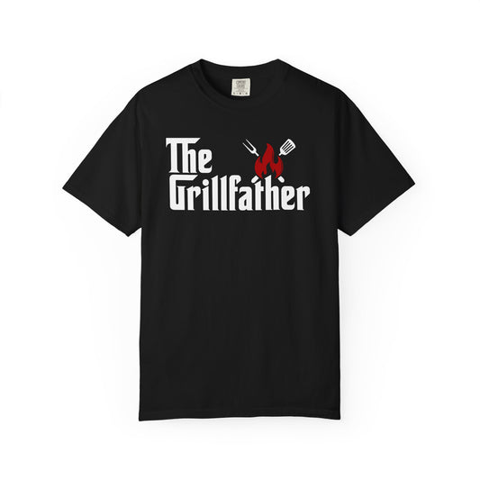 The Grillfather Tee - Perfect Gift for BBQ Lovers, The Grillfather Shirt, Father's Day Tee, Funny Father's Day Gift, BBQ Lover Tee, Tailgating Party, BBQ Party Outfit