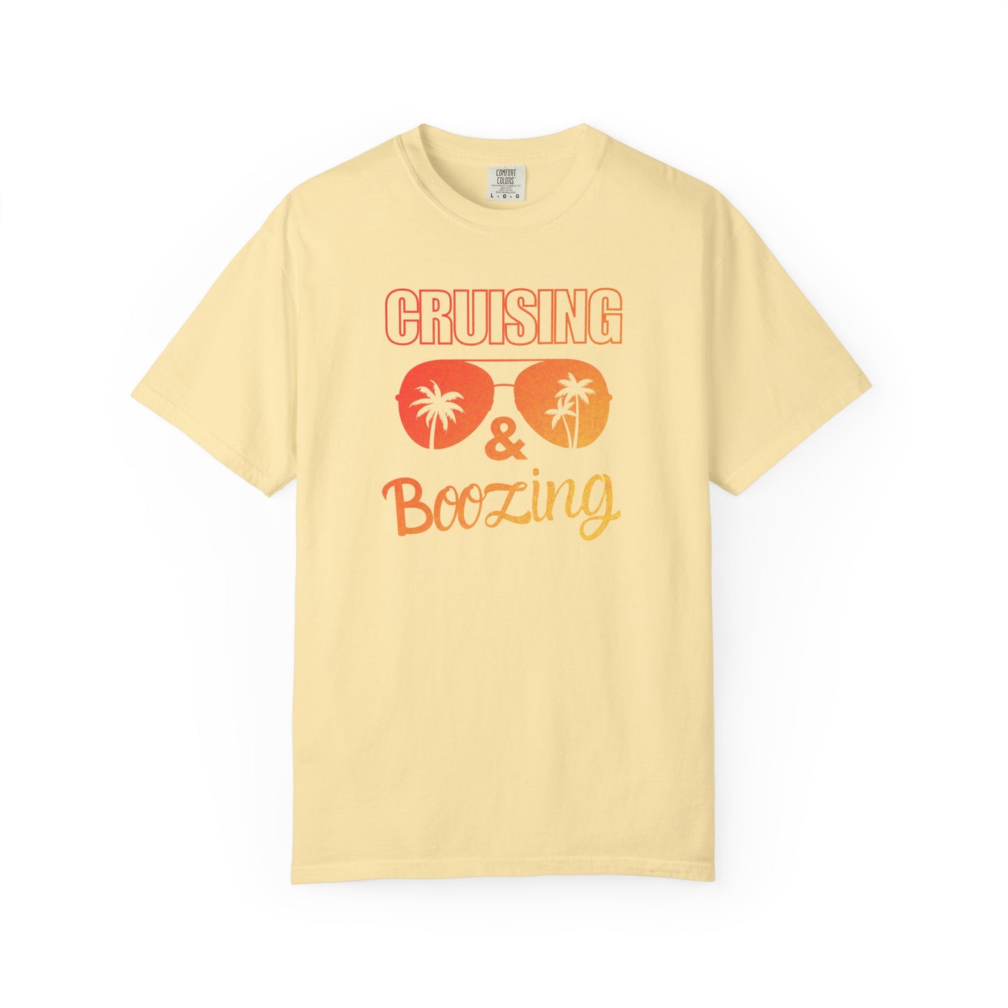 Cruising & Boozing Unisex Jersey Tee - Perfect for Summer Adventures - Summer Tee Shirt - Summer T-Shirt - Cruising T-shirt