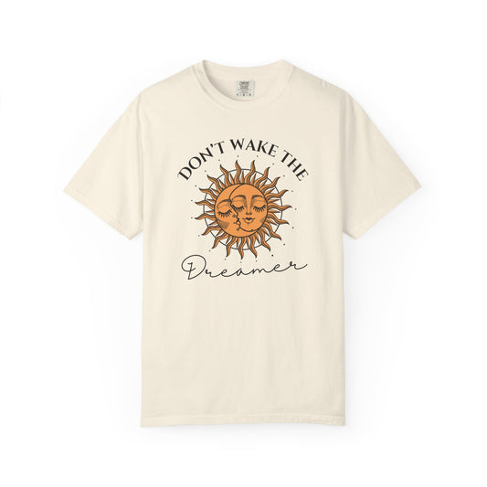 Don’t Wake The Dreamer Tee | Sun & Moon Graphic Comfort Colors Shirt