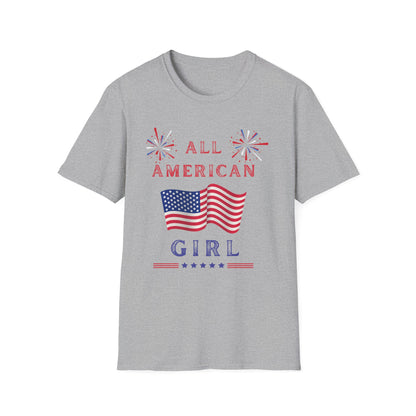 All American Girl Patriotic T-Shirt