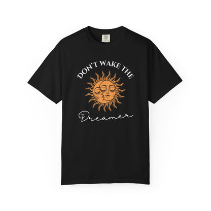 Don’t Wake The Dreamer Tee | Sun & Moon Graphic Comfort Colors Shirt