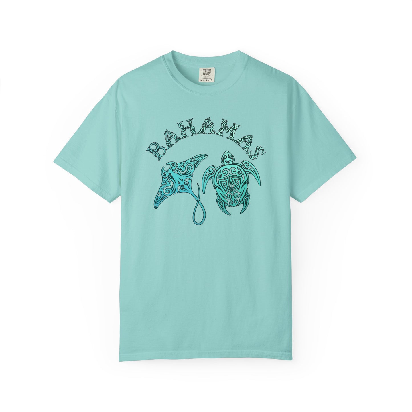 Bahamas Sea Life T-Shirt | Stingray & Sea Turtle Tee