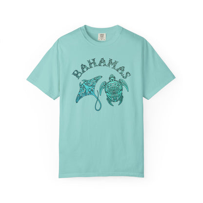 Bahamas Sea Life T-Shirt | Stingray & Sea Turtle Tee