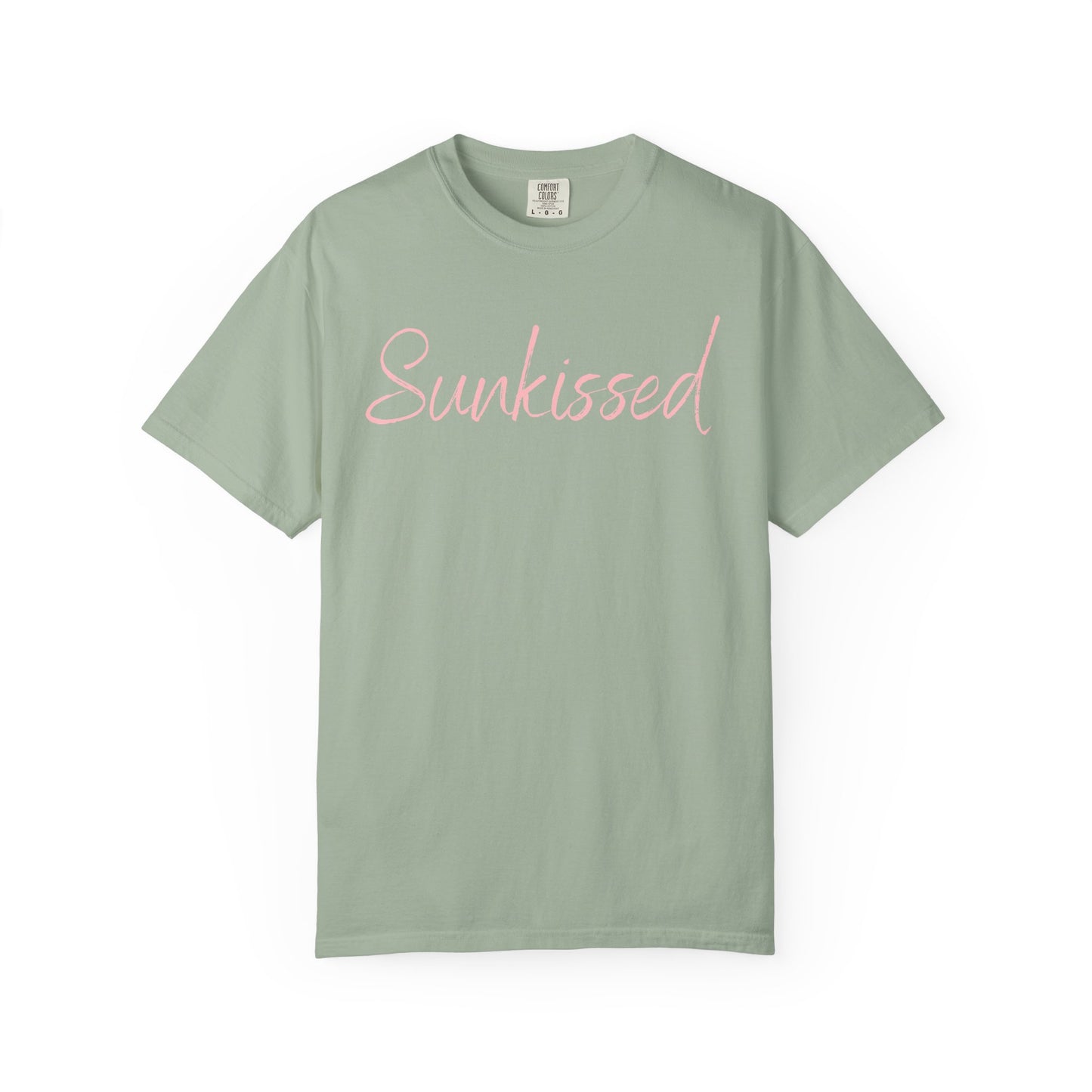 Sunkissed Comfort Colors T-Shirt for her - Perfect for Summer Vibes - Cute Summer Vacation Tee Shirt - Beach - Lake - Coastal - Summer fun - Pool