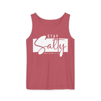 Stay Salty Matthew 5:13 Unisex Christian tank top