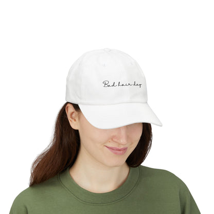 "Bad Hair Day" Hat — Embroidered Adjustable Baseball Hat