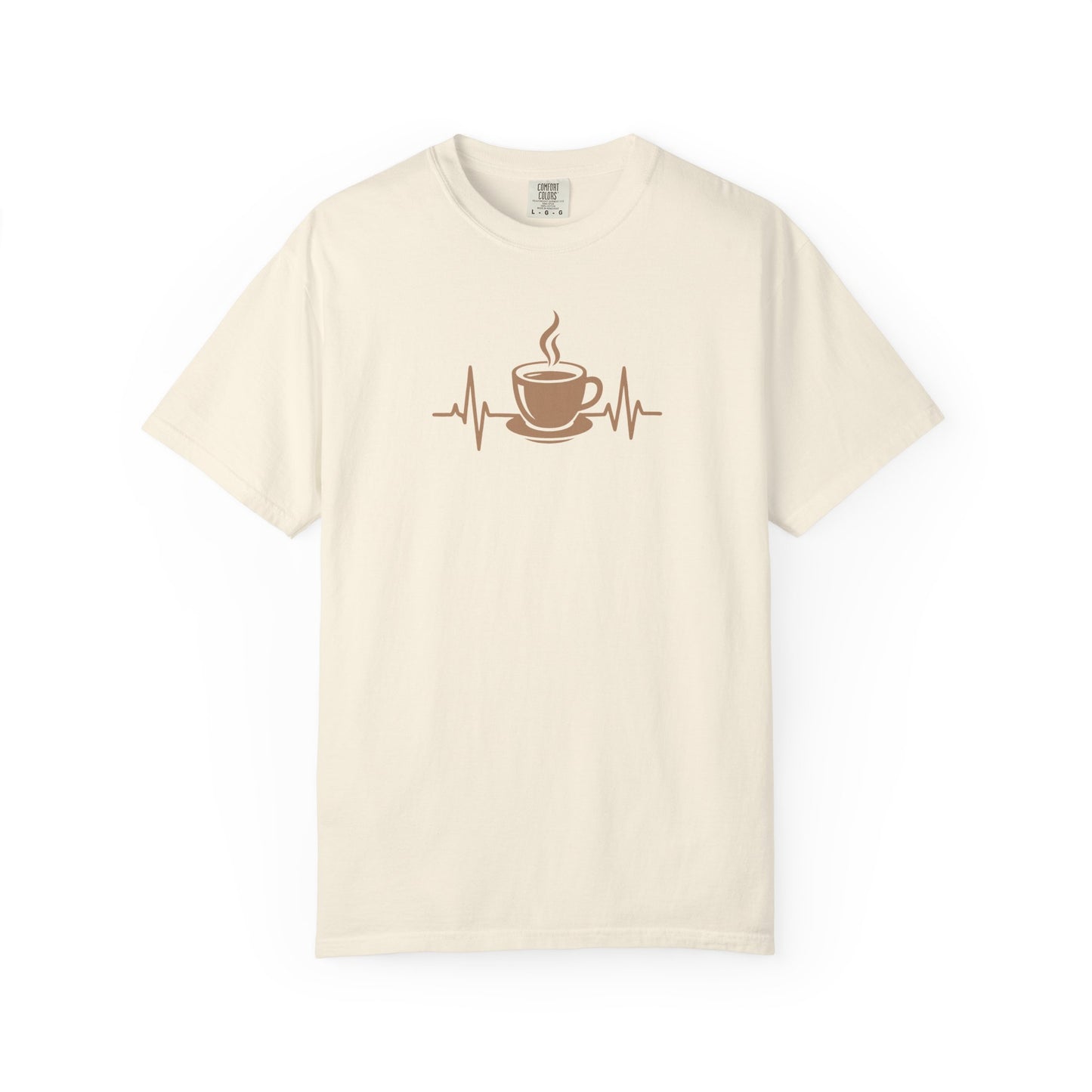 Coffee & Tea Heartbeat Tee | Unisex Graphic T-Shirt