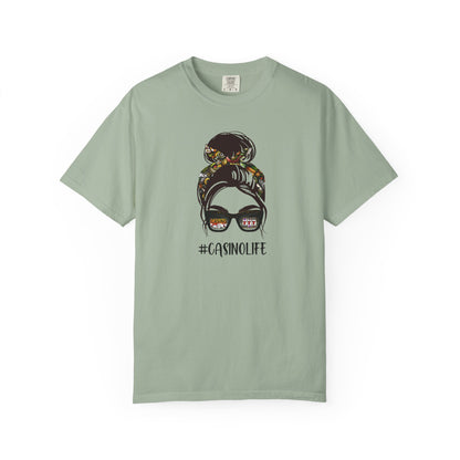 Casino Life Comfort Colors T-Shirt, Graphic Tee for Casino Lovers, Fun Gift for Gamblers, Casual Wear, Trendy Street Style