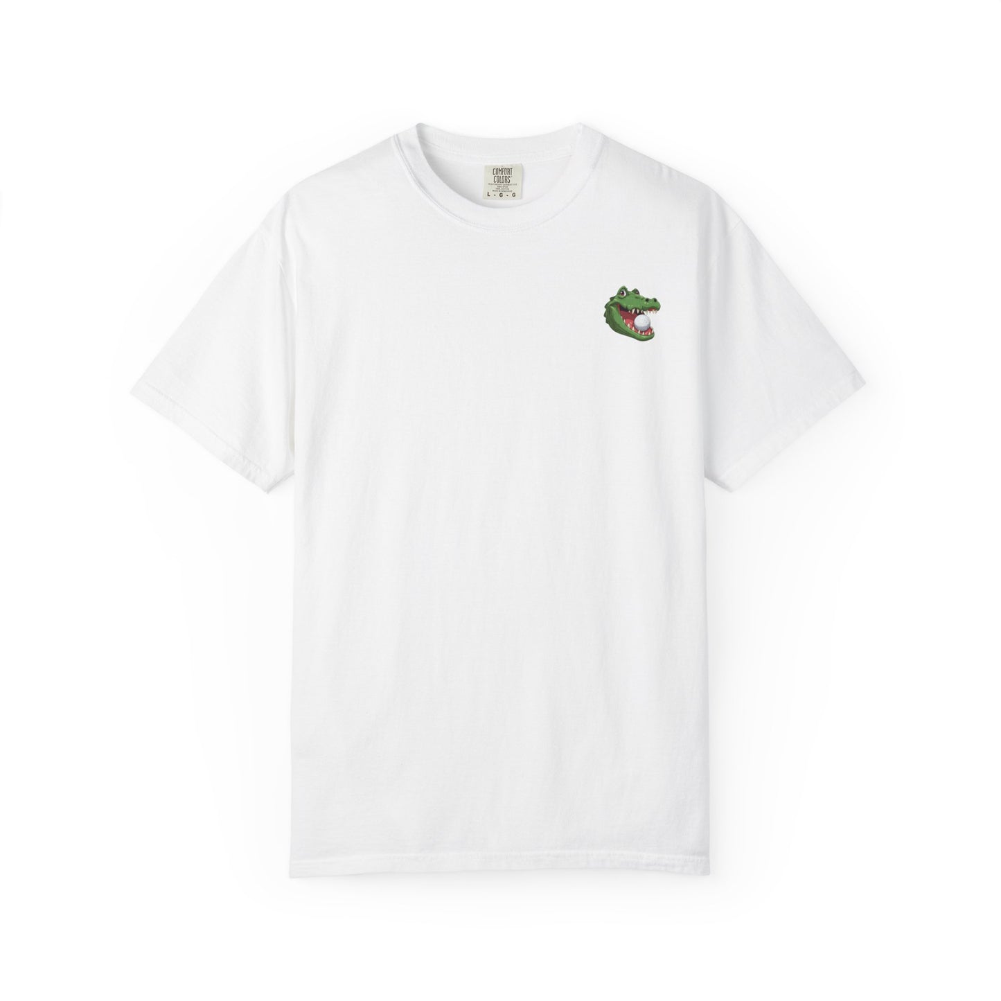 Alligator Golf Shirt | Funny Comfort Colors Graphic Tee