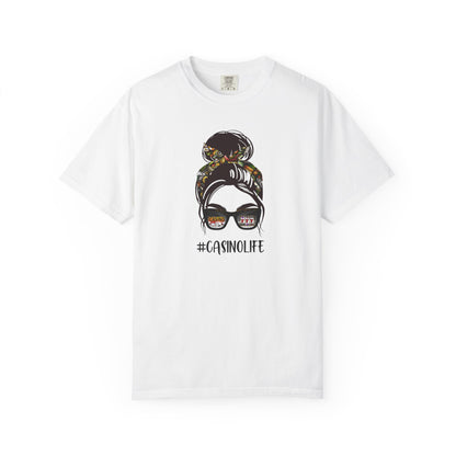 Casino Life Comfort Colors T-Shirt, Graphic Tee for Casino Lovers, Fun Gift for Gamblers, Casual Wear, Trendy Street Style