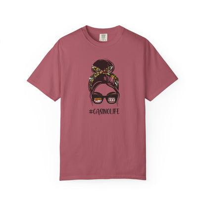 Casino Life Comfort Colors T-Shirt, Graphic Tee for Casino Lovers, Fun Gift for Gamblers, Casual Wear, Trendy Street Style