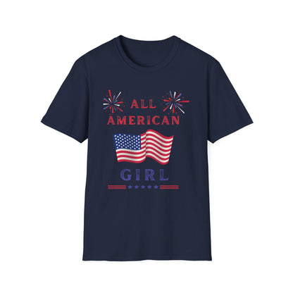 All American Girl Patriotic T-Shirt