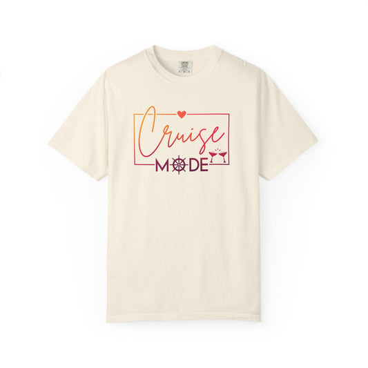 Cruise Mode Tee | Coastal Vacation Comfort Colors Shirt