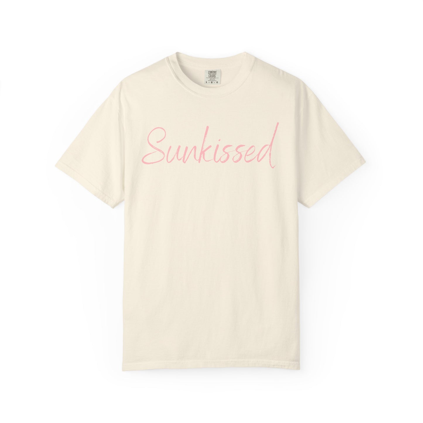 Sunkissed Comfort Colors T-Shirt for her - Perfect for Summer Vibes - Cute Summer Vacation Tee Shirt - Beach - Lake - Coastal - Summer fun - Pool