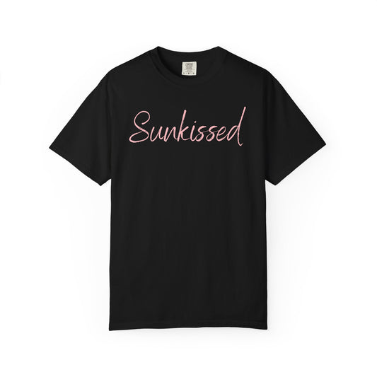 Sunkissed Comfort Colors T-Shirt for her - Perfect for Summer Vibes - Cute Summer Vacation Tee Shirt - Beach - Coastal - Summer fun - Pool