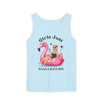 Girls Just Wanna Have Sun Tank | 1950s Vintage Summer Top