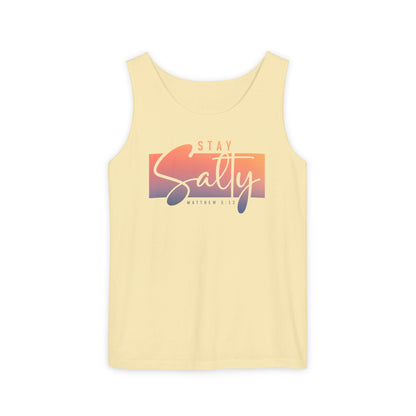 Stay Salty Matthew 5:13 Tank Top | Christian Scripture Summer Top
