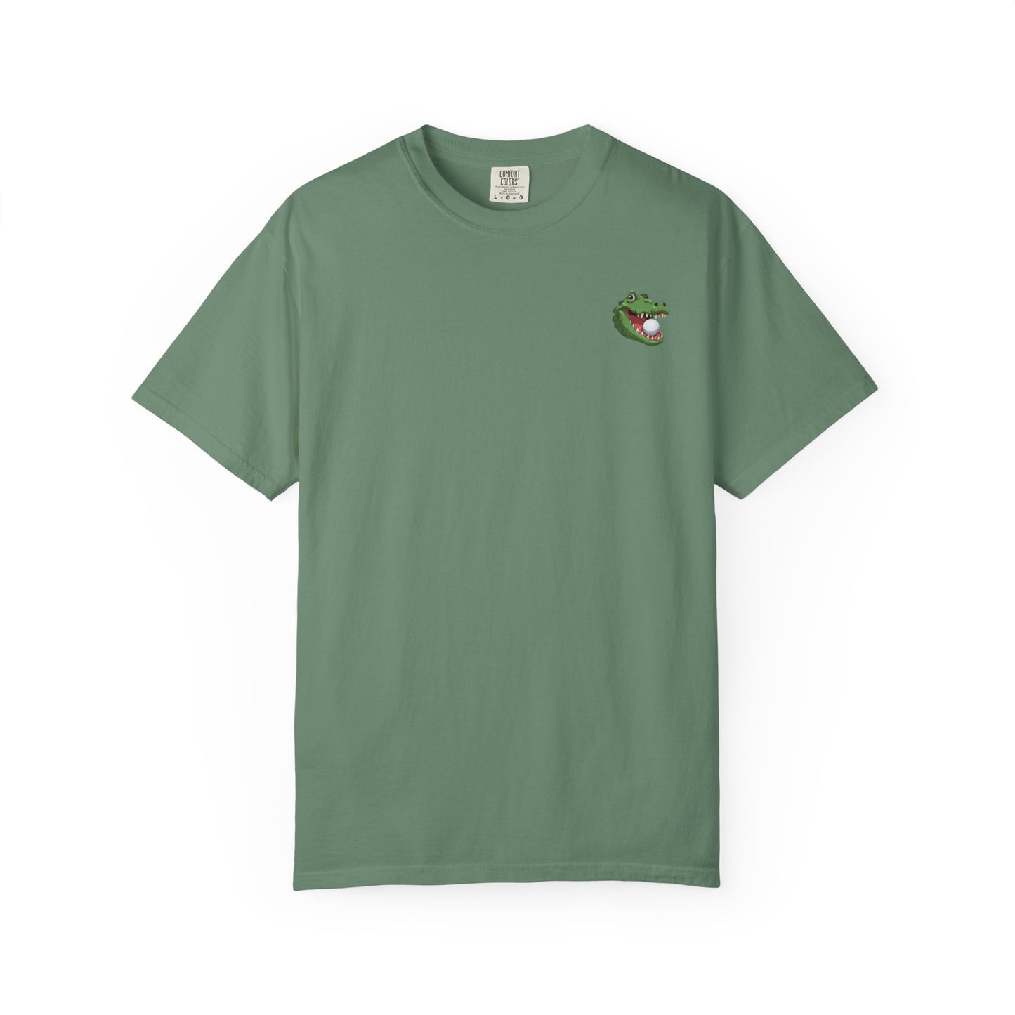 Alligator Golf Shirt | Funny Comfort Colors Graphic Tee