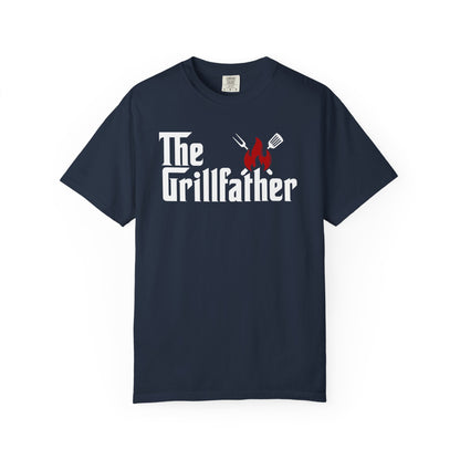 The Grillfather Tee - Perfect Gift for BBQ Lovers, The Grillfather Shirt, Father's Day Tee, Funny Father's Day Gift, BBQ Lover Tee, Tailgating Party, BBQ Party Outfit