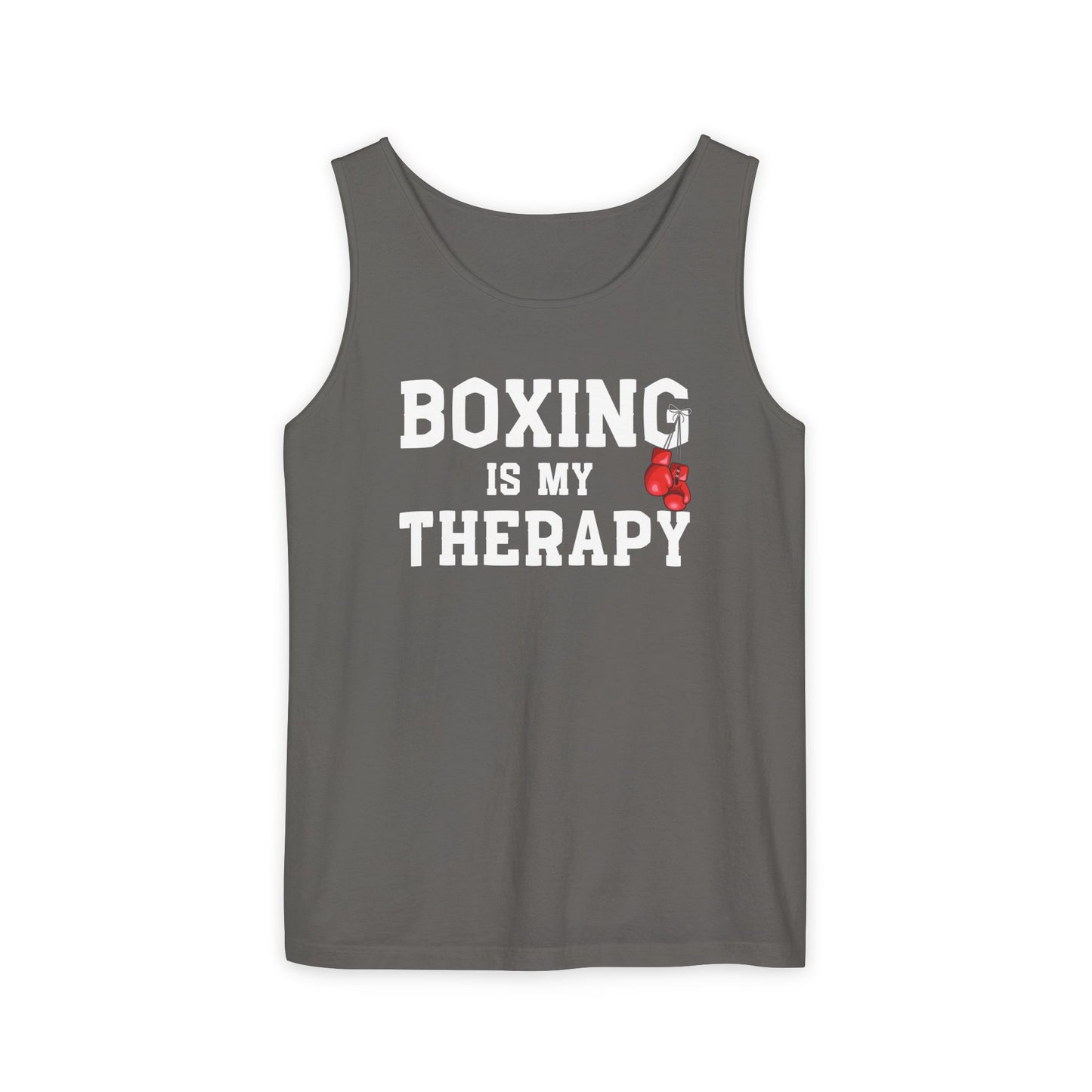 Boxing is My Therapy Tank Top
