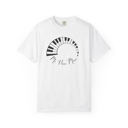 Musical Mr. Piano Man Tee | Comfort Colors Music Lover Shirt