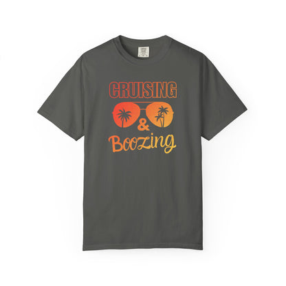 Cruising & Boozing Unisex Jersey Tee - Perfect for Summer Adventures - Summer Tee Shirt - Summer T-Shirt - Cruising T-shirt