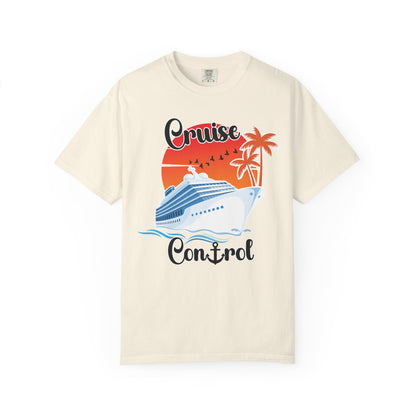 Cruise Control Graphic Unisex T-Shirt for Summer Vacations, Cruise Tee, Beach T-Shirt, Island Tee Shirt, Summer T-Shirt