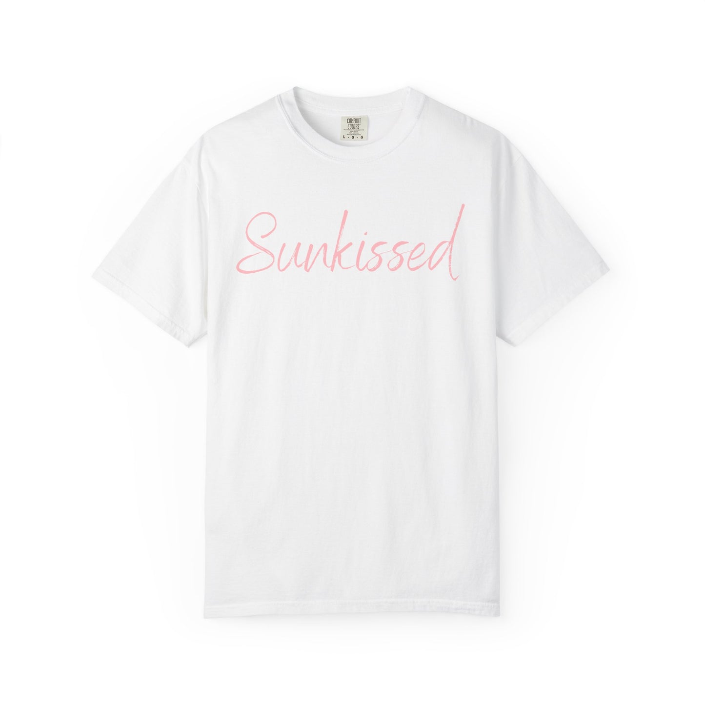 Sunkissed Comfort Colors T-Shirt for her - Perfect for Summer Vibes - Cute Summer Vacation Tee Shirt - Beach - Lake - Coastal - Summer fun - Pool
