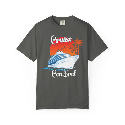 Cruise Control Graphic Unisex T-Shirt for Summer Vacations, Cruise Tee, Beach T-Shirt, Island Tee Shirt, Summer T-Shirt