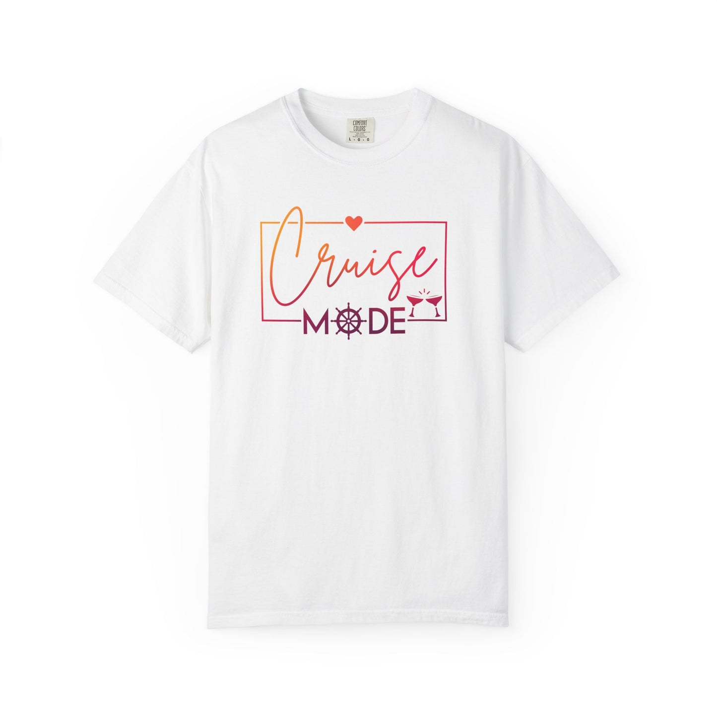 Cruise Mode Tee | Coastal Vacation Comfort Colors Shirt