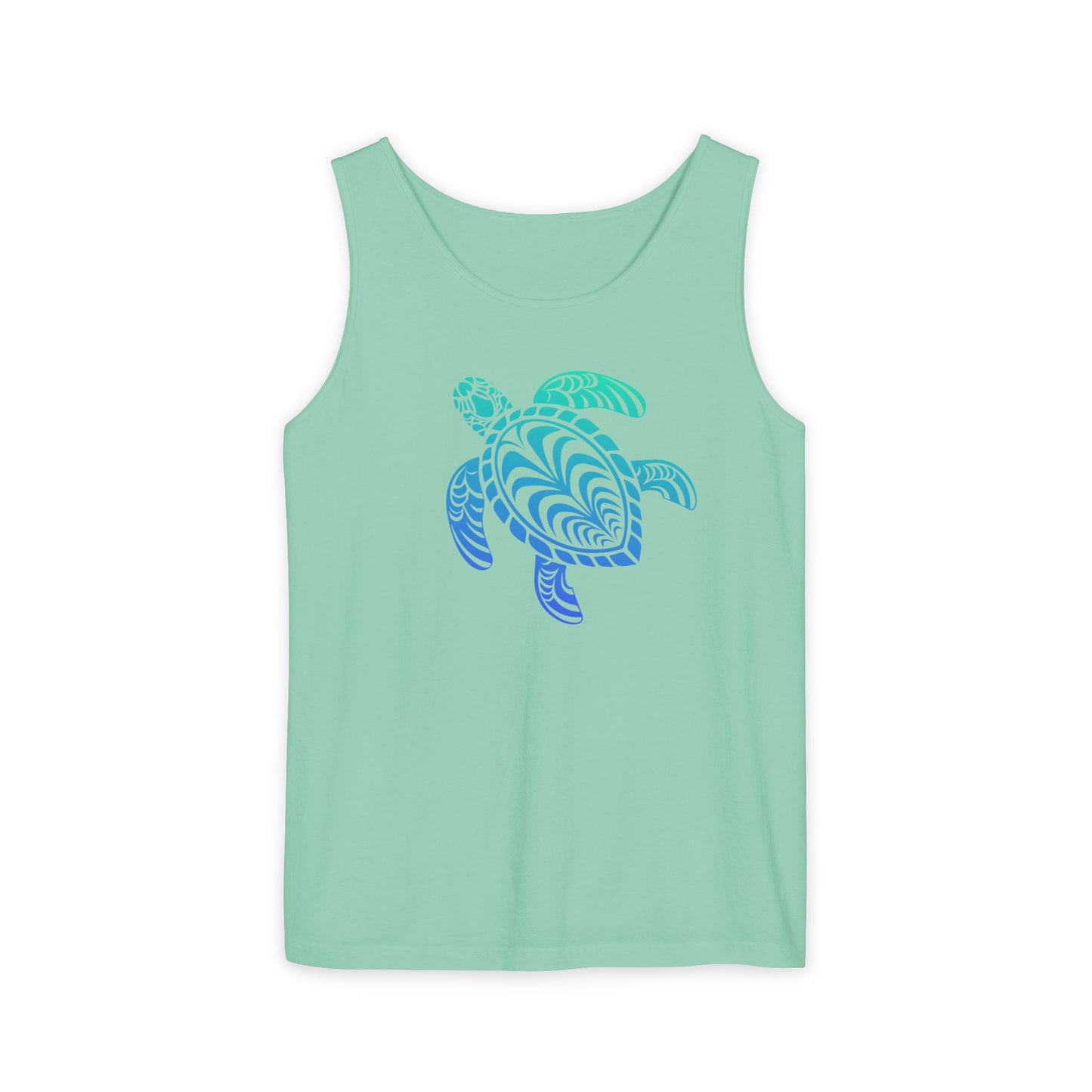 Tribal Sea Turtle Tank Top | Ocean Beach Cover-Up