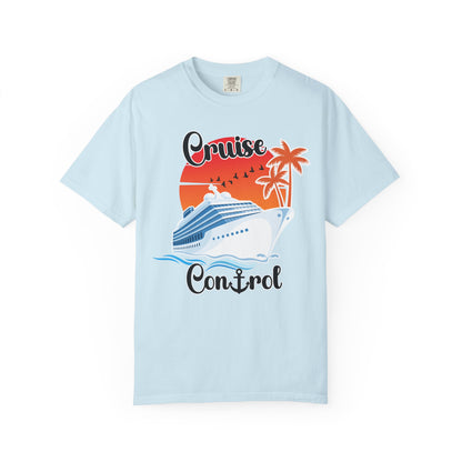 Cruise Control Graphic Unisex T-Shirt for Summer Vacations, Cruise Tee, Beach T-Shirt, Island Tee Shirt, Summer T-Shirt