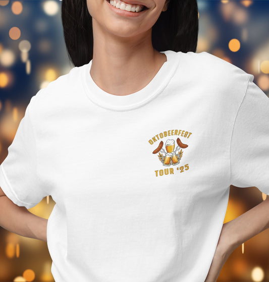 Oktobeerfest Tour ’25 Tee | Funny Beer Lover Comfort Colors Shirt