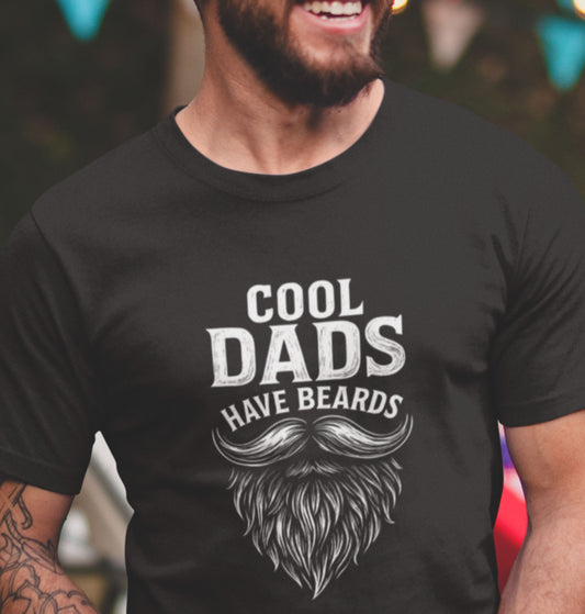 Cool Dads Have Beards Tee | Comfort Colors Father’s Day Shirt