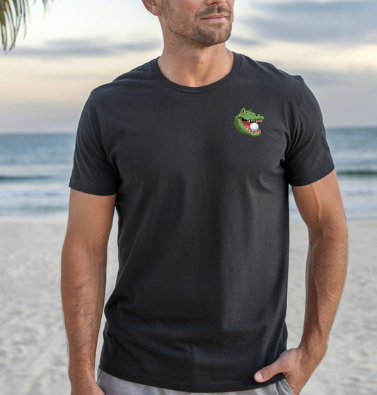 Alligator Golf Shirt | Funny Comfort Colors Graphic Tee