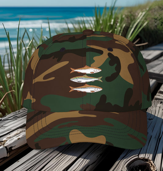 Sardine Fish Hat | Fun Summer Cap for Fishing Lovers