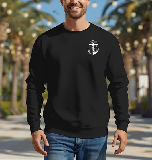 Jesus is The Anchor Sweatshirt | Christian Faith Pullover