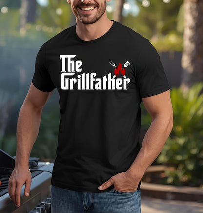 The Grillfather Tee | Funny BBQ Shirt