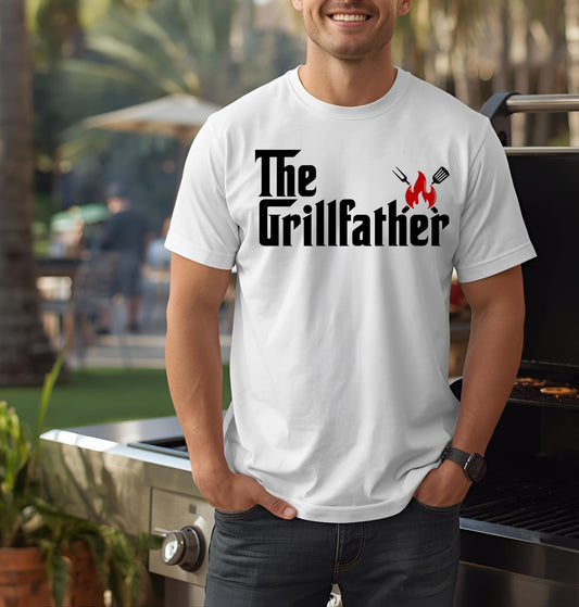 The Grillfather Tee | Funny BBQ Shirt