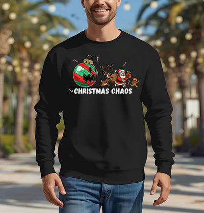 Christmas Chaos Crewneck Sweatshirt