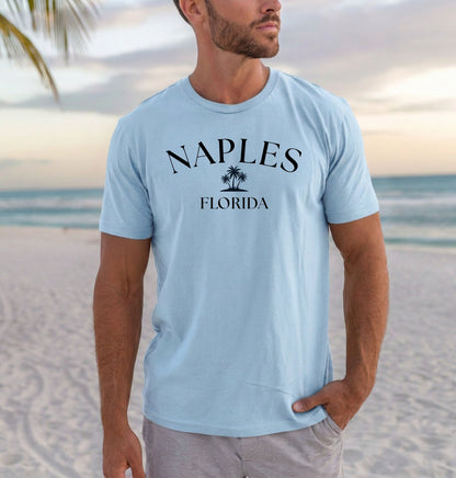 Naples Florida T-Shirt | Coastal Palm Tree Tee