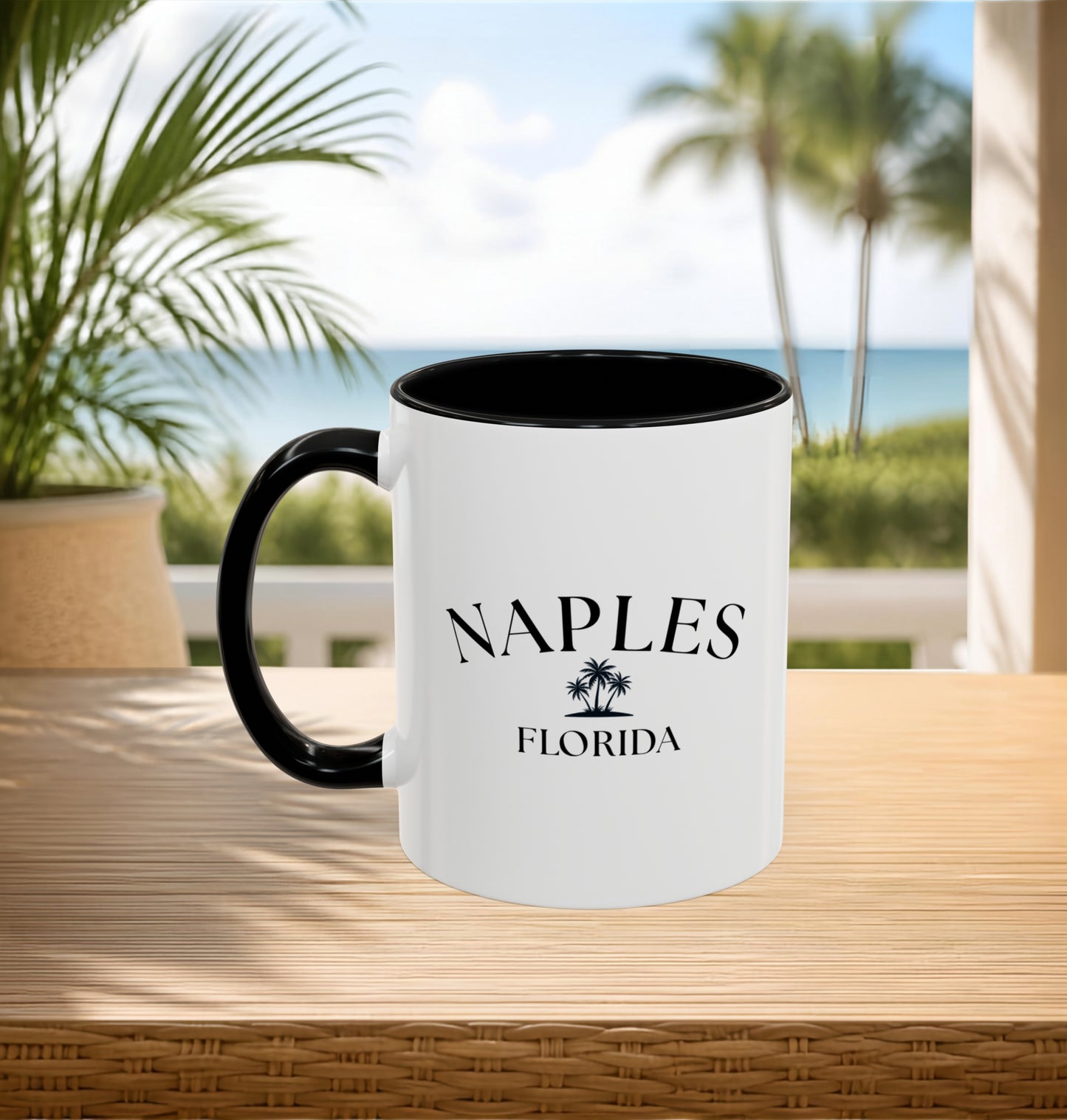 Naples Florida Coastal Accent Mug